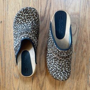 Bjork Safari Swedish wooden clogs, size EU-39